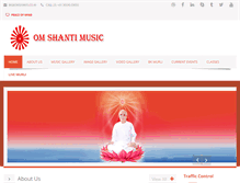 Tablet Screenshot of omshanti.co.in